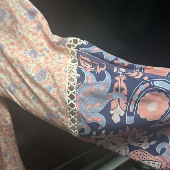 Hayden Los Angeles Pink & Blue Floral Dress NWT - Picture 9 of 9